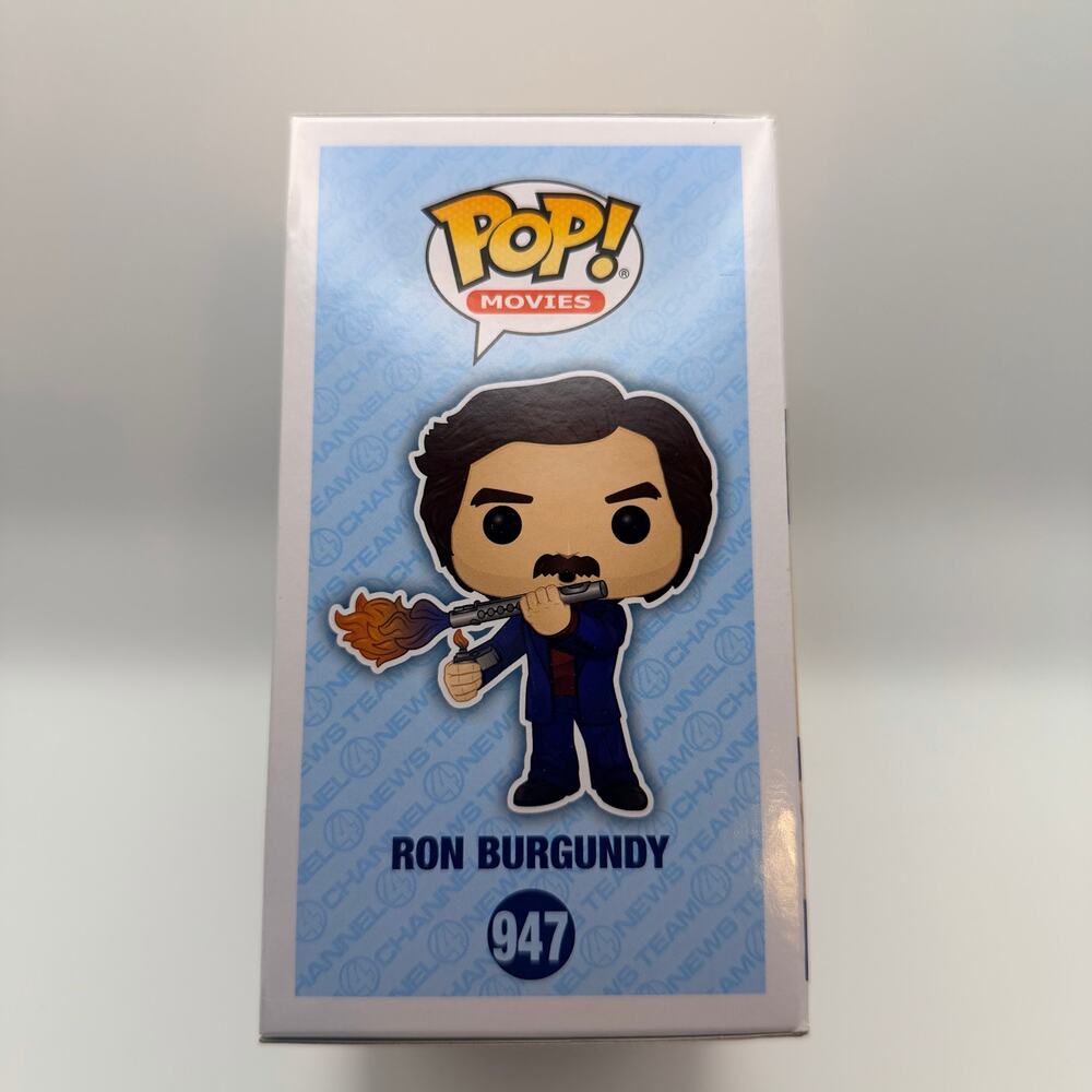Ron Burgundy #947 Funko Pop - Anchorman (2020 Summer Convention Exclusive) - Picture 4 of 6